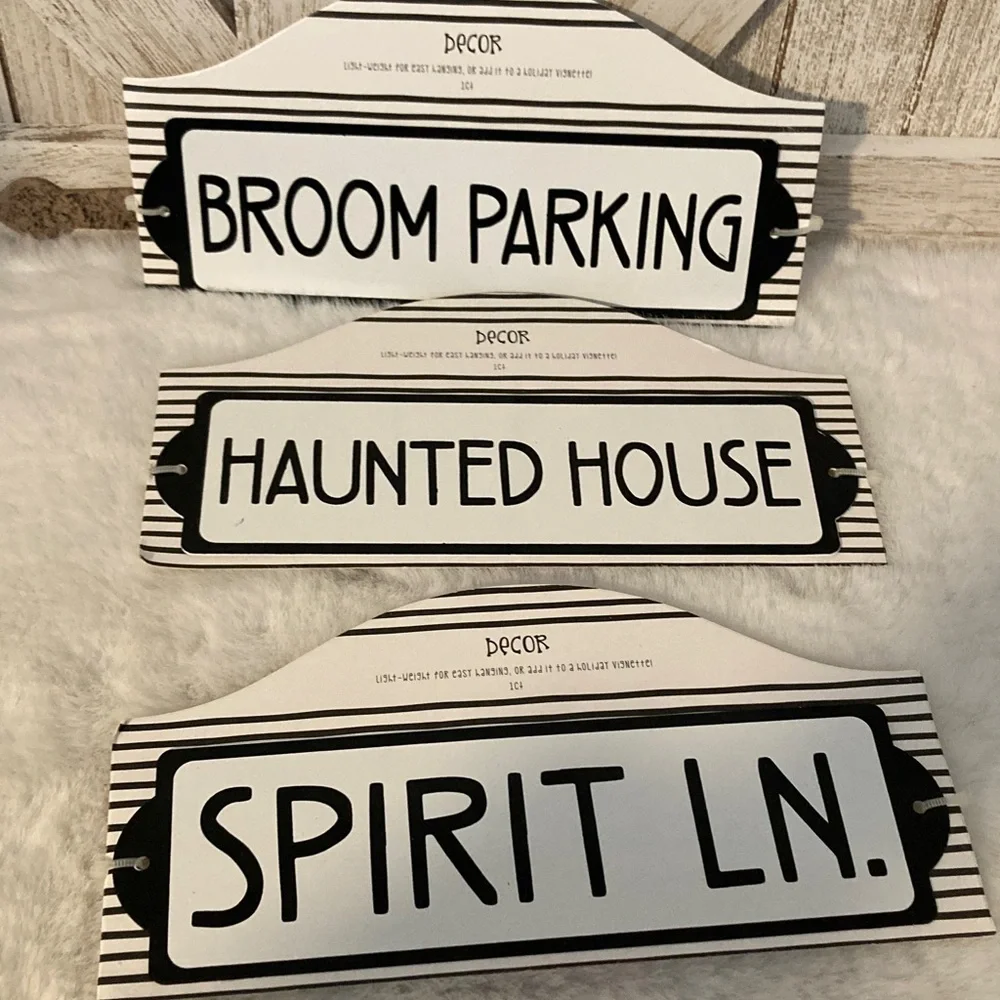 Target BP 2019 Halloween Metal Signs